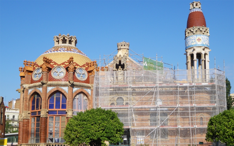 REHABILITACIÓN DEL PABELLÓN LA MERCÈ DEL HOSPITAL DE LA SANTA CREU Y SANT PAU DE BARCELONA