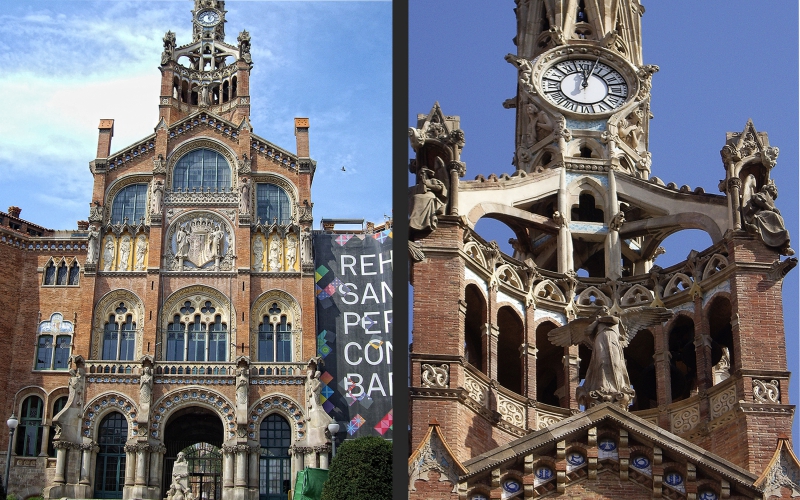 REHABILITATION OF THE ADMINISTRATION BUILDING IN THE HISTORIC COMPLEX OF SANT PAU IN BARCELONA