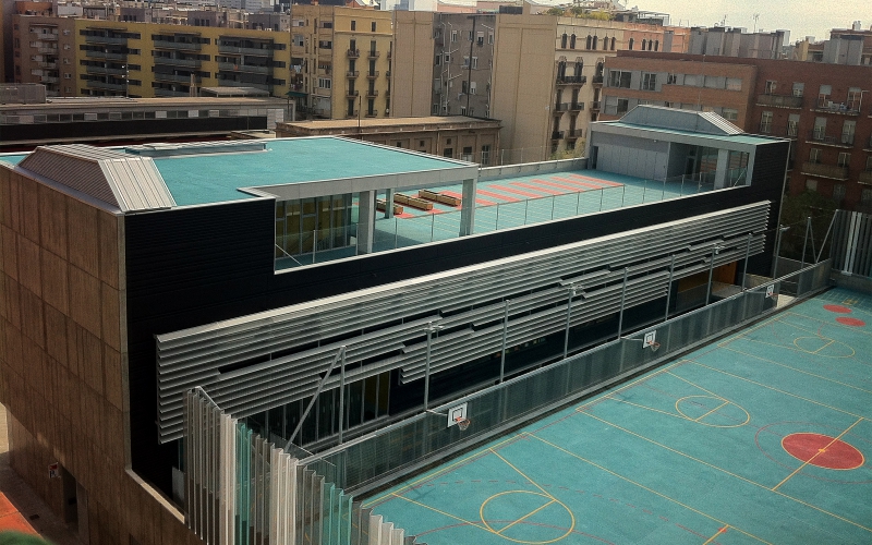 CONSTRUCTION OF THE CEIP SANT MARTÍ IN BARCELONA